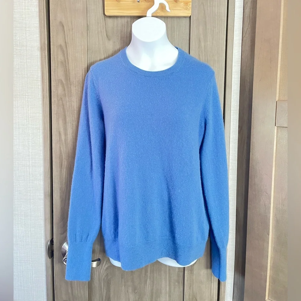 Blue Cashmere Sweater - Picture 2 of 6